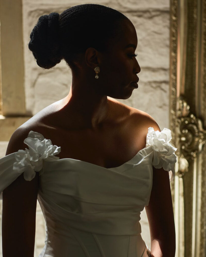 Garden Wedding Bridal Portrait